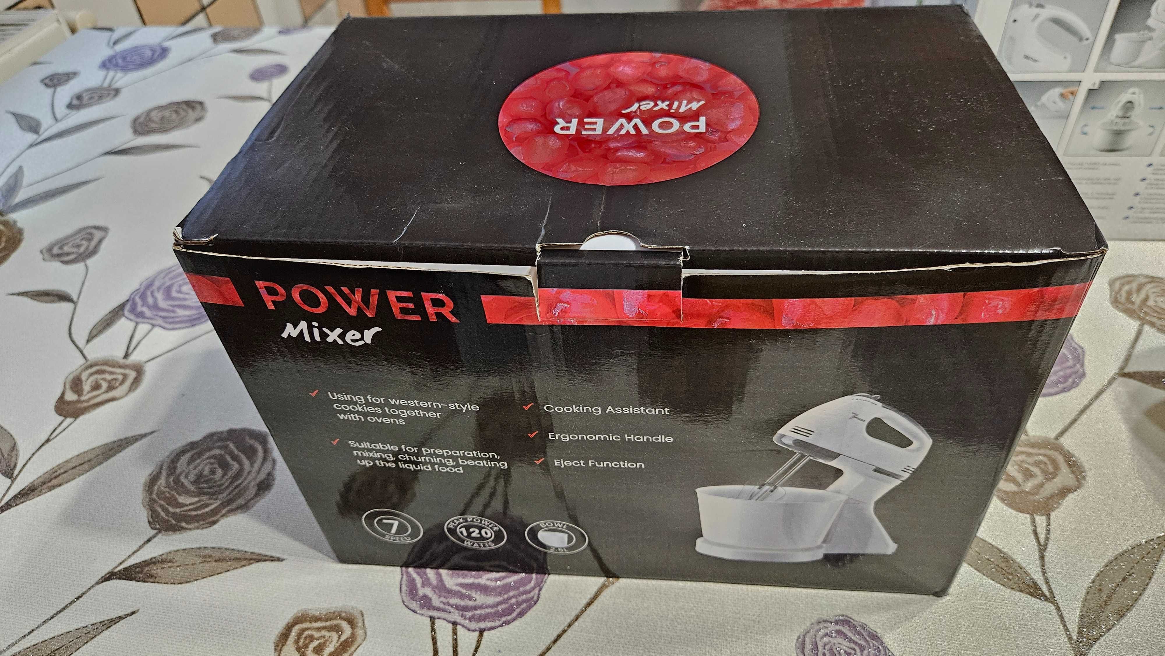 Robot Kuchenny/Mikser firmy POWER MIXER 120W z misą