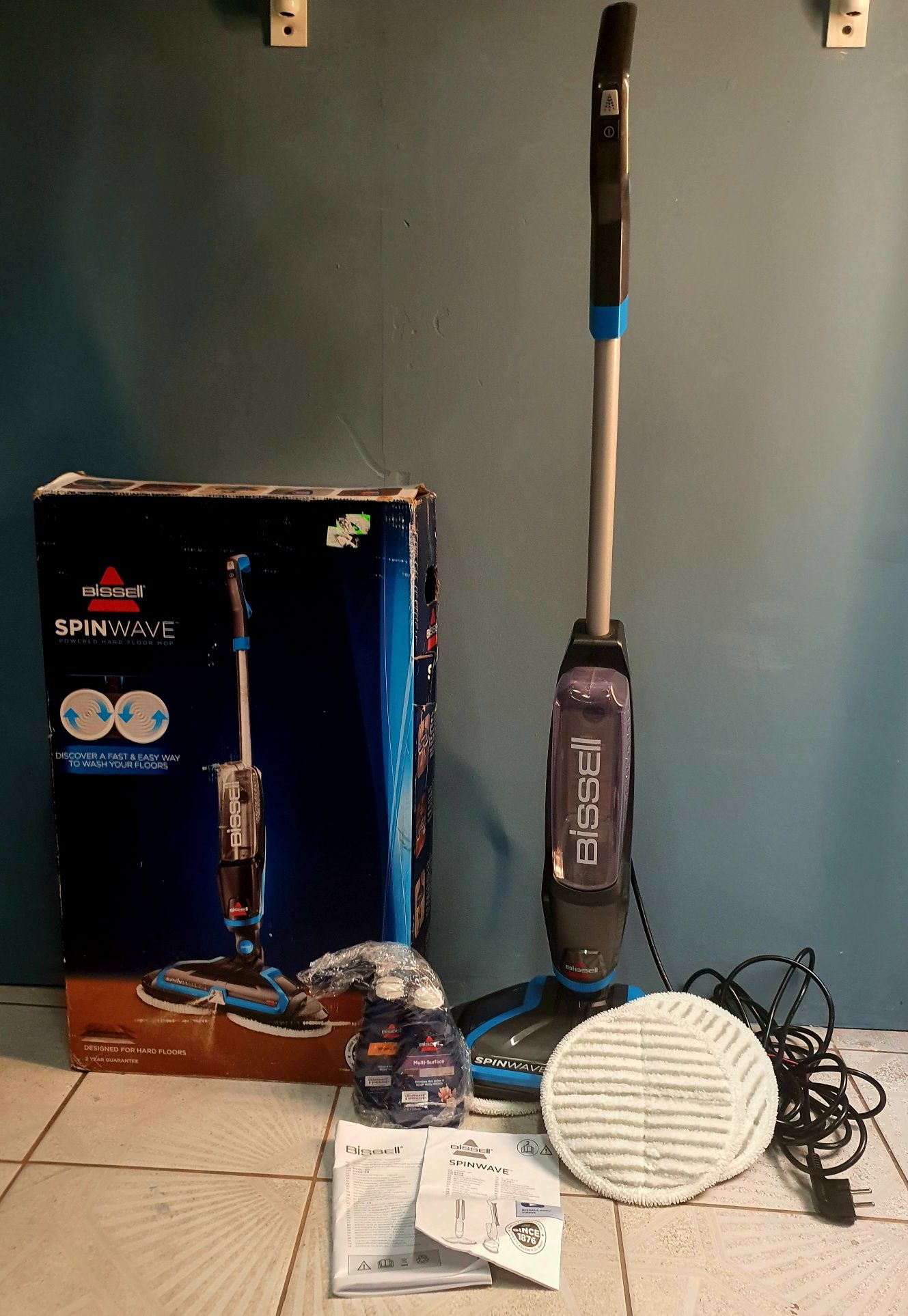 Mop obrotowy BISSELL 20522 SpinWave Elektryczny