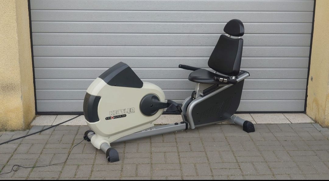 Poziomy rower elektromagnetyczny Kettler ergometr sx1