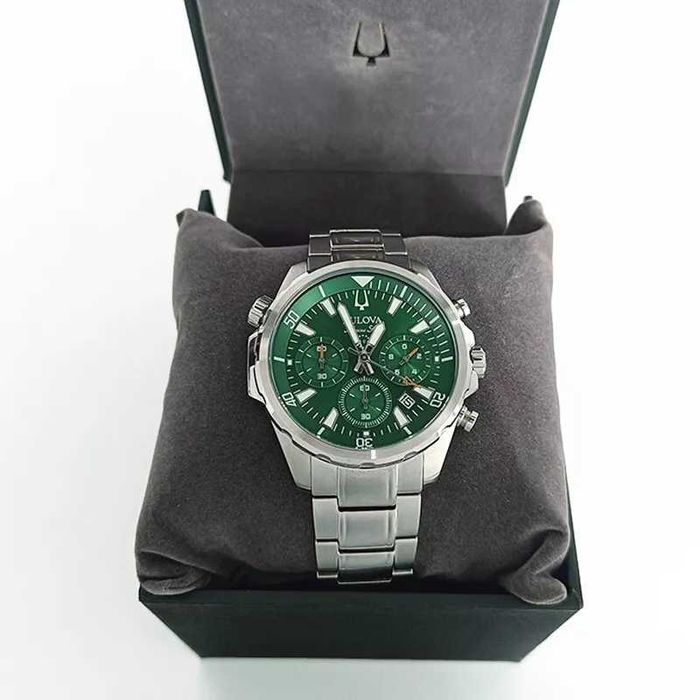 Bulova Marine Star 96B396 - хронограф, водостійкість 100м, 43 мм
