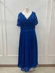 Sukienka midi elegancka na wesele zdobiona plus size 48 4XL