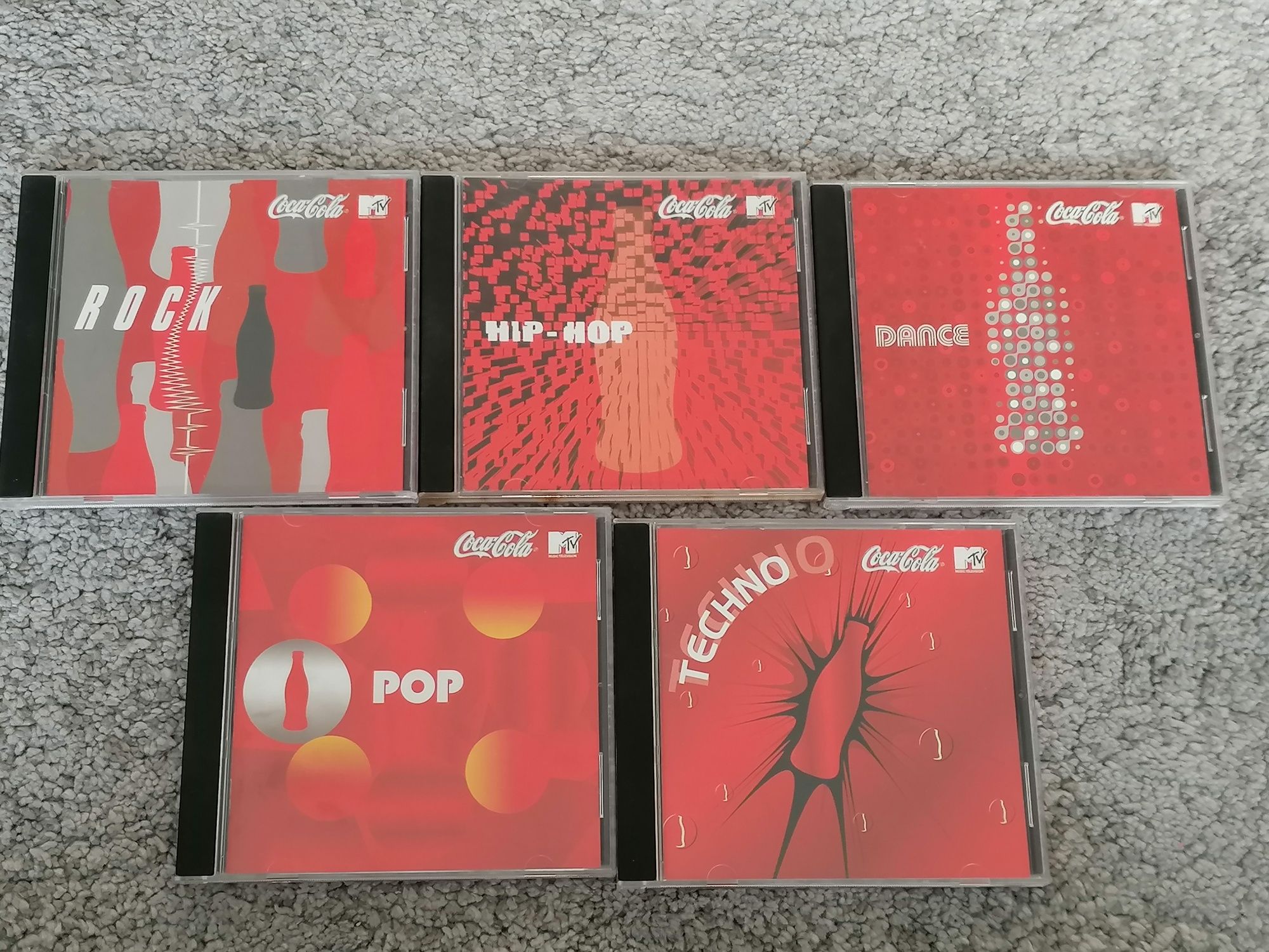 Płyty CD Coca Cola MTV Universal Music Polska 2003