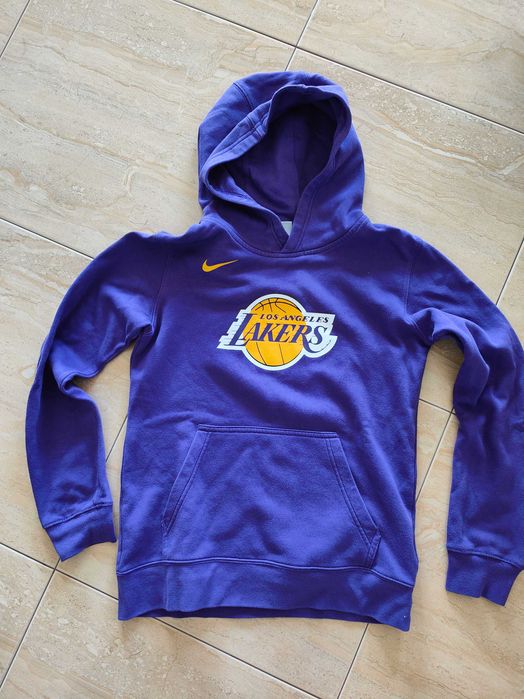 Bluza 13-15 lat z kapturem. 164-170. Nike los Angeles Lakers
