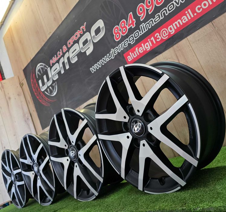 NOWE ALUFELGI HYUNDAI 16x5x114,3 - Elantra,i30,IONIQ,ix20,Kona,Tucson