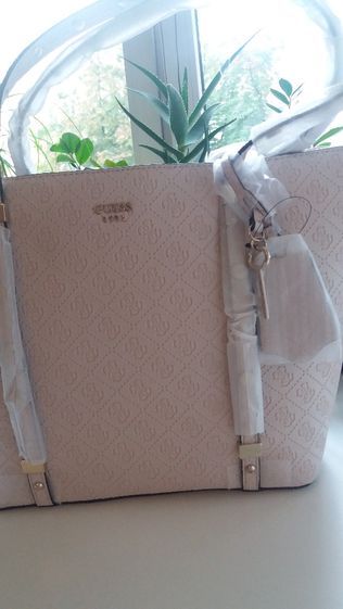 GUESS Torebka Shopper Women's Coast to Coast Tote Matowy róż