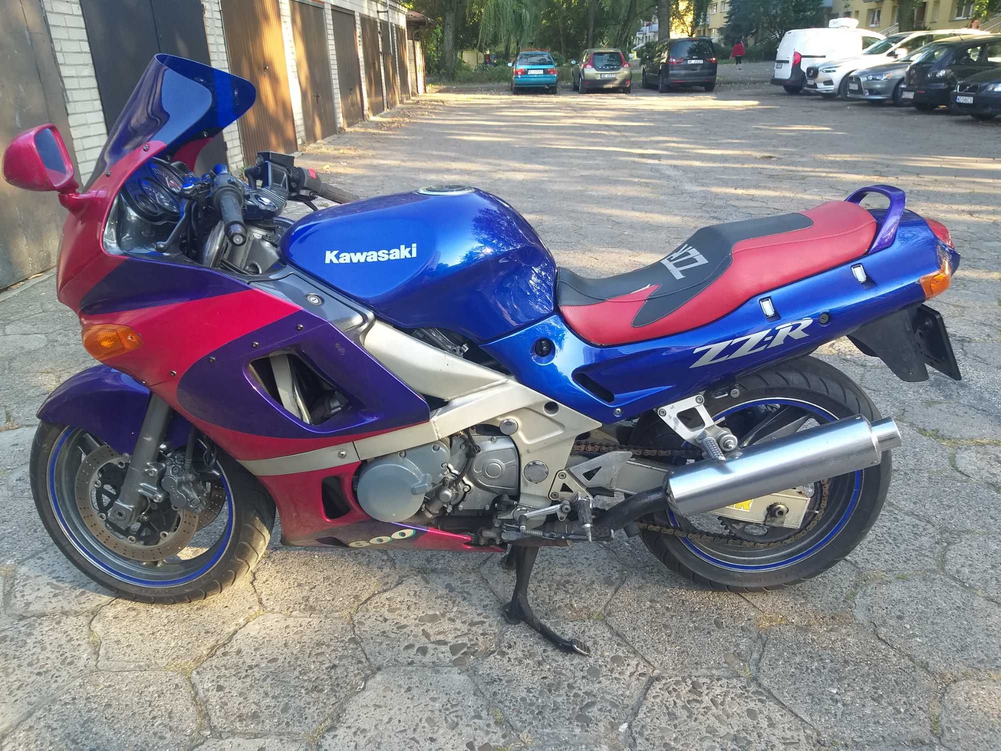 Kawasaki zzr 600 94r po pełnym serwisie i przeglądzie.