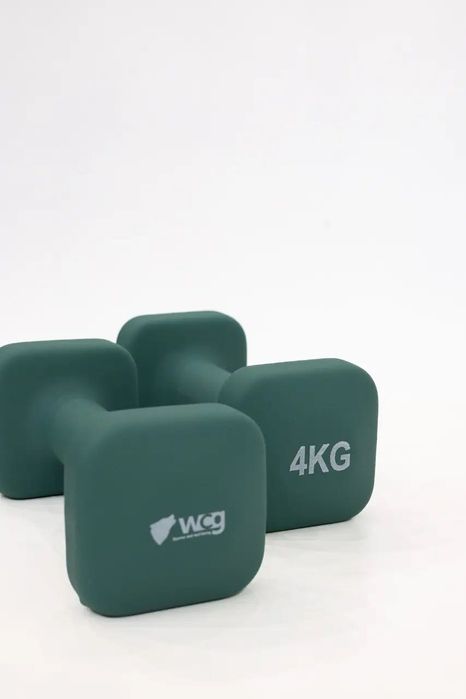 Гантелі для фітнесу WCG Cube 2×4 кг
