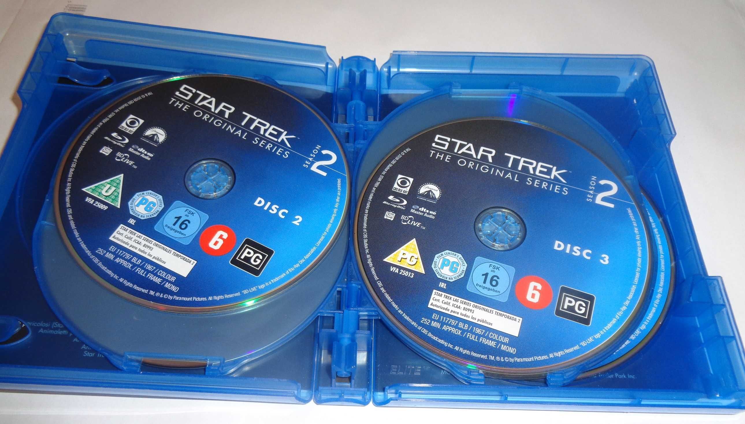STAR TREK The Original Series /Sezon 2/ Blu ray