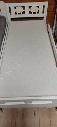 Łóżko Ikea,kritter, białe 70x160
