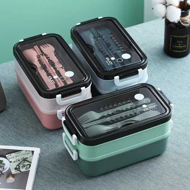 Pojemnik Lunch Box  ze sztućcami