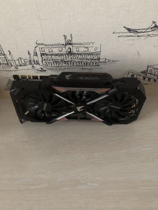 Відеокарта 1080 ti 11gb від Gigabyte AURUS