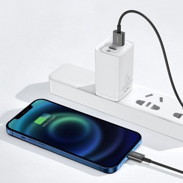 Кабель Baseus з чіпом USB to Ligtning 2M Швидка зарядка iPhone