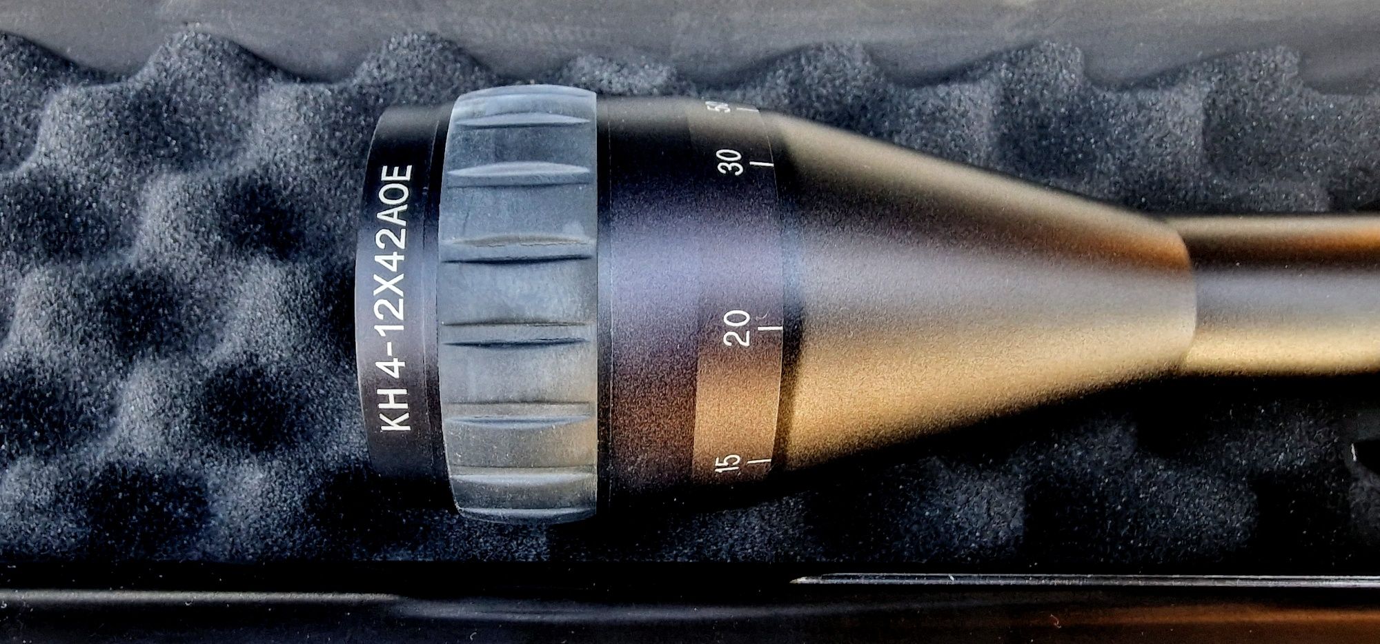 Myśliwska snajperska luneta Kandar KH4-12x42AOE ZOOM kolimator 1X22X33