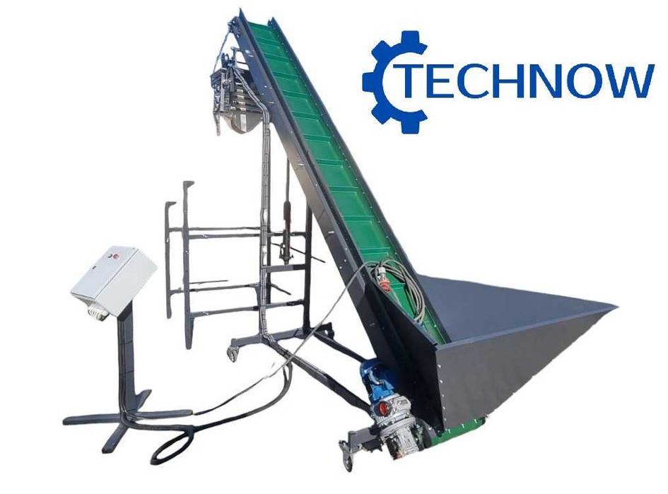 Automatyczny napełniacz kaskadowy do warzyw do BIG-BAG i skrzyniopalet