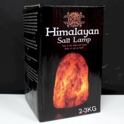 Candeeiro de sal natural de qualidade - & Base apx 2-3kg