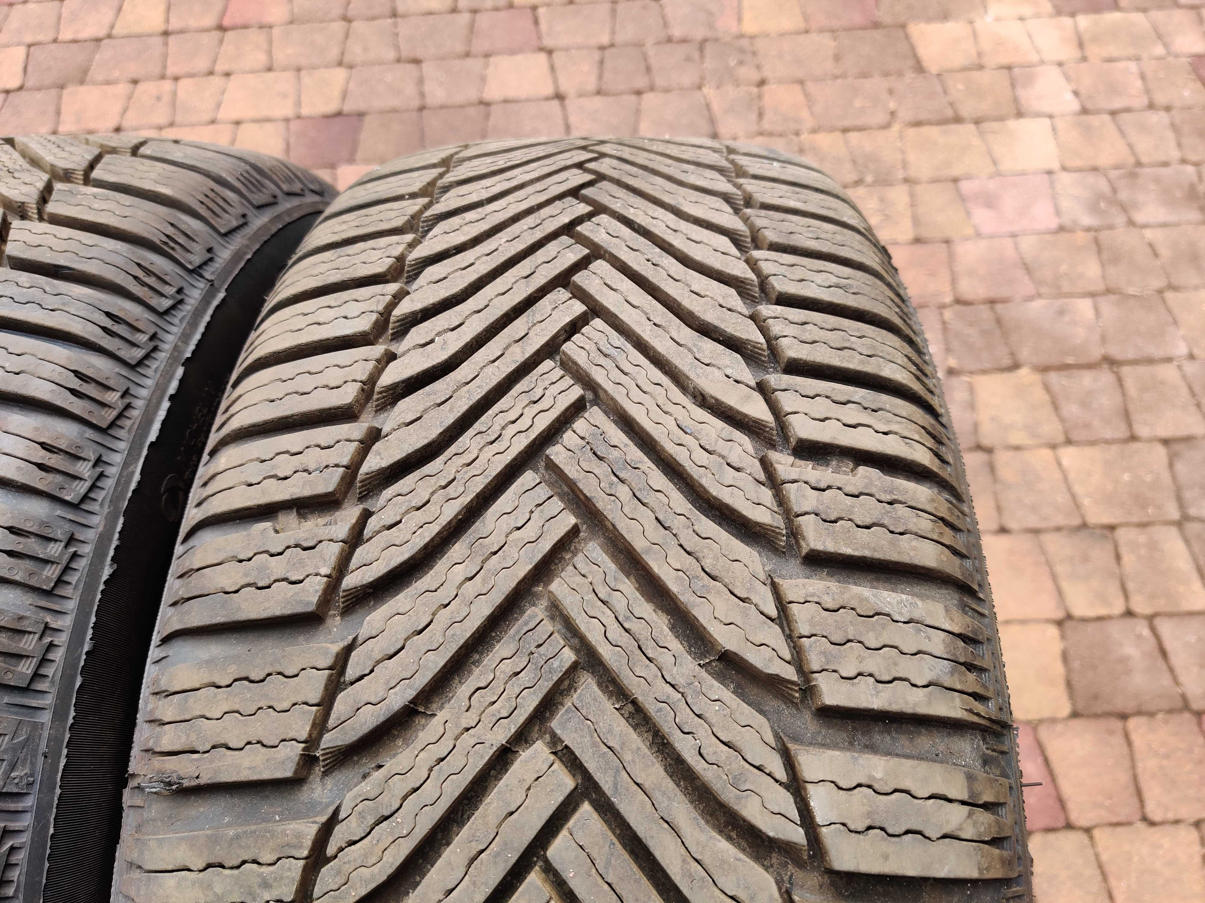 3421. Opony zimowe 205/60/16 Michelin 8.5mm 23r jak nowe cena za 4szt