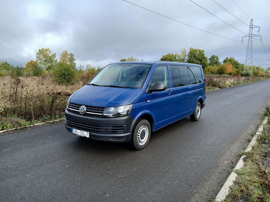 Volkswagen Transporter VW T6 2.0 TDI 2019r. 102 KM 9 osobowy długi