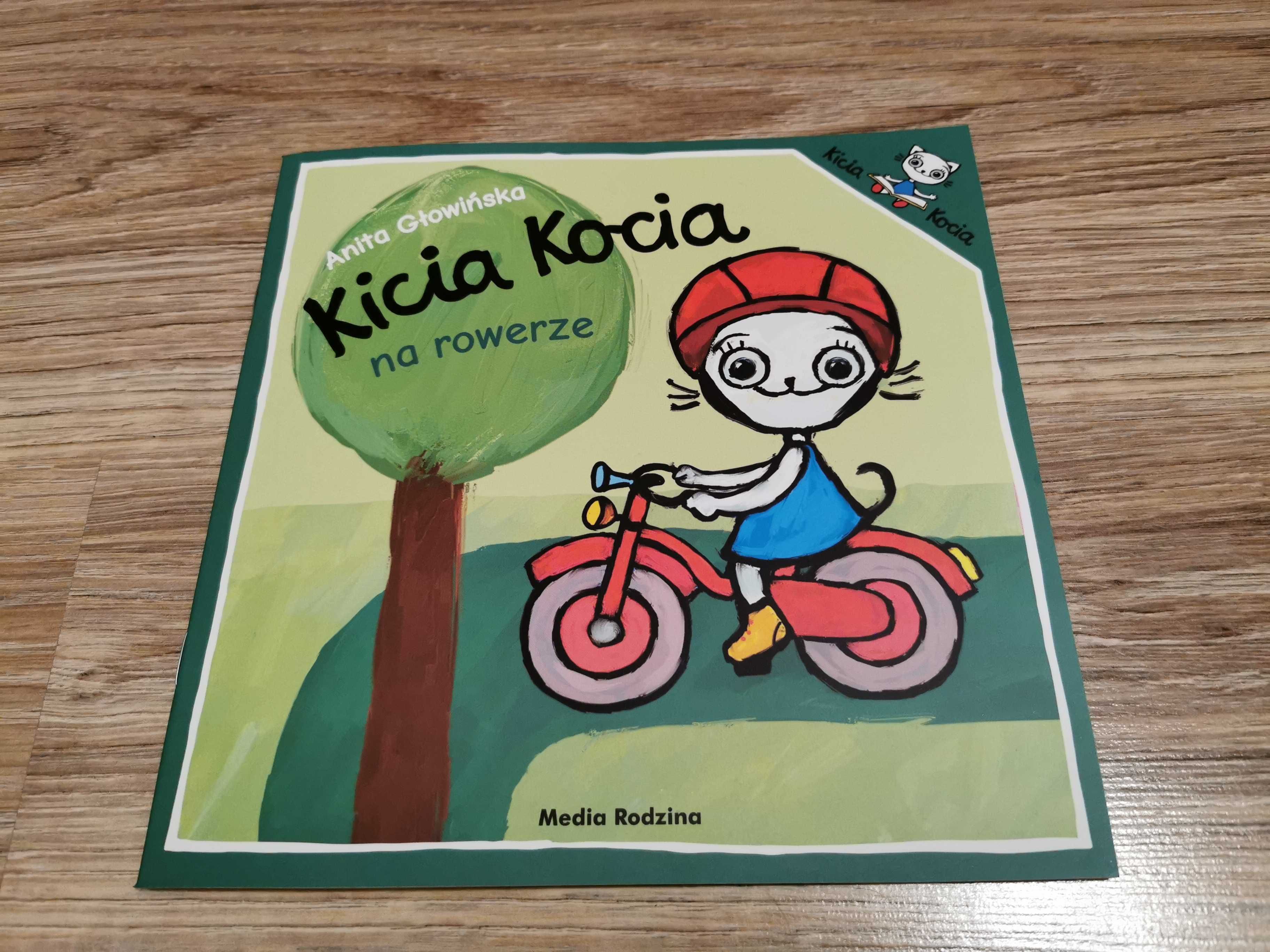 Nowa książka Kicia Kocia na rowerze