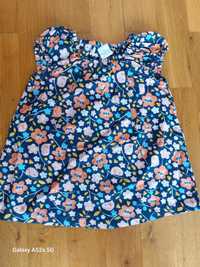 Sukienka bawełniana w kwiaty H&M rozmiar 68