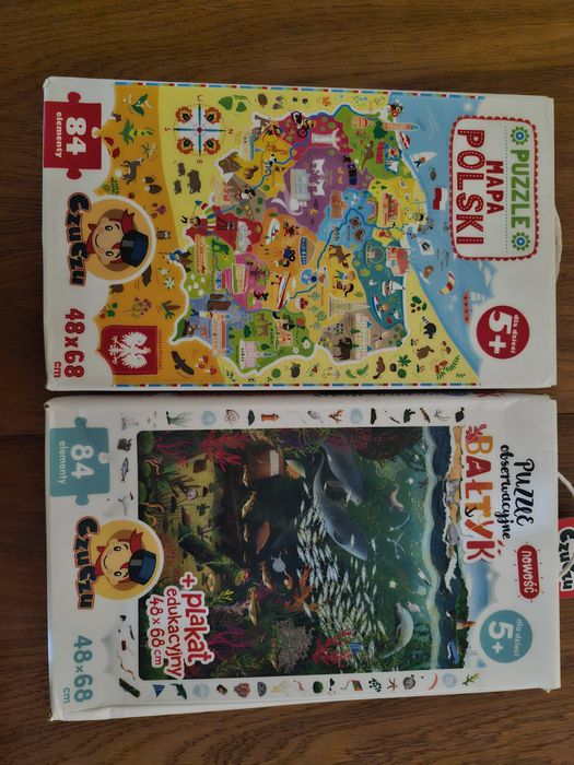 Puzzle Czu Czu Polska Bałtyk 84 elementy 5+