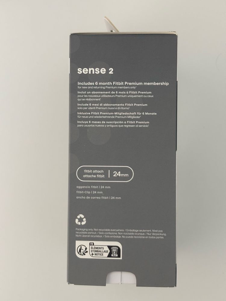 ### Smartwatch fitbit sense 2 google NOVO###