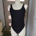 Strój kąpielowy damski H&M Aqua Loca czarny 42 wyszczuplający plażowy