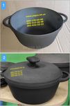 Казан чугунный азиатский 2, 3, 3.5, 5.5, 6, 8, 10, 12, 15, 17, 22, 30л