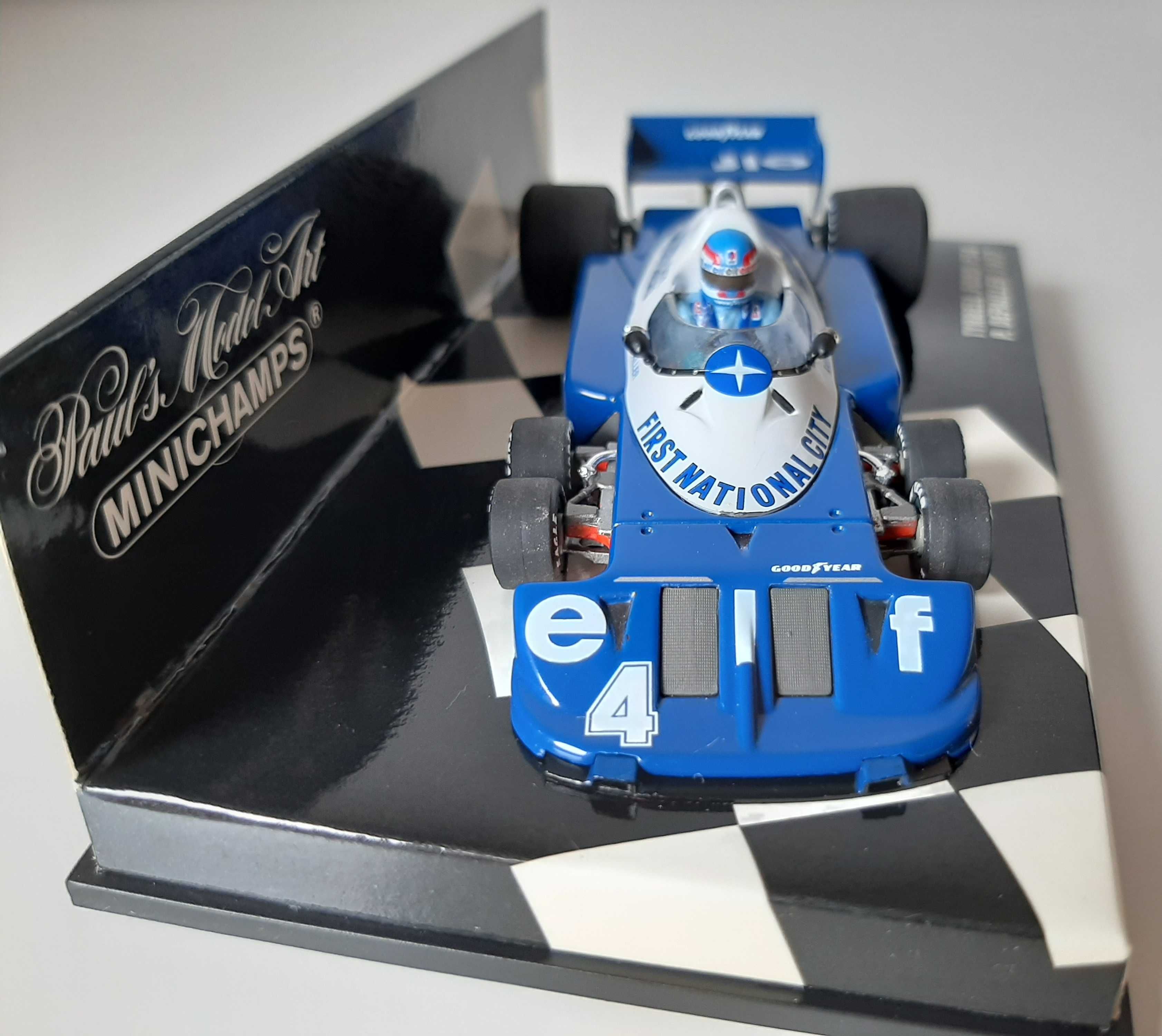 Tyrrell P34 1977 F1 Patrick Depailler Minichamps