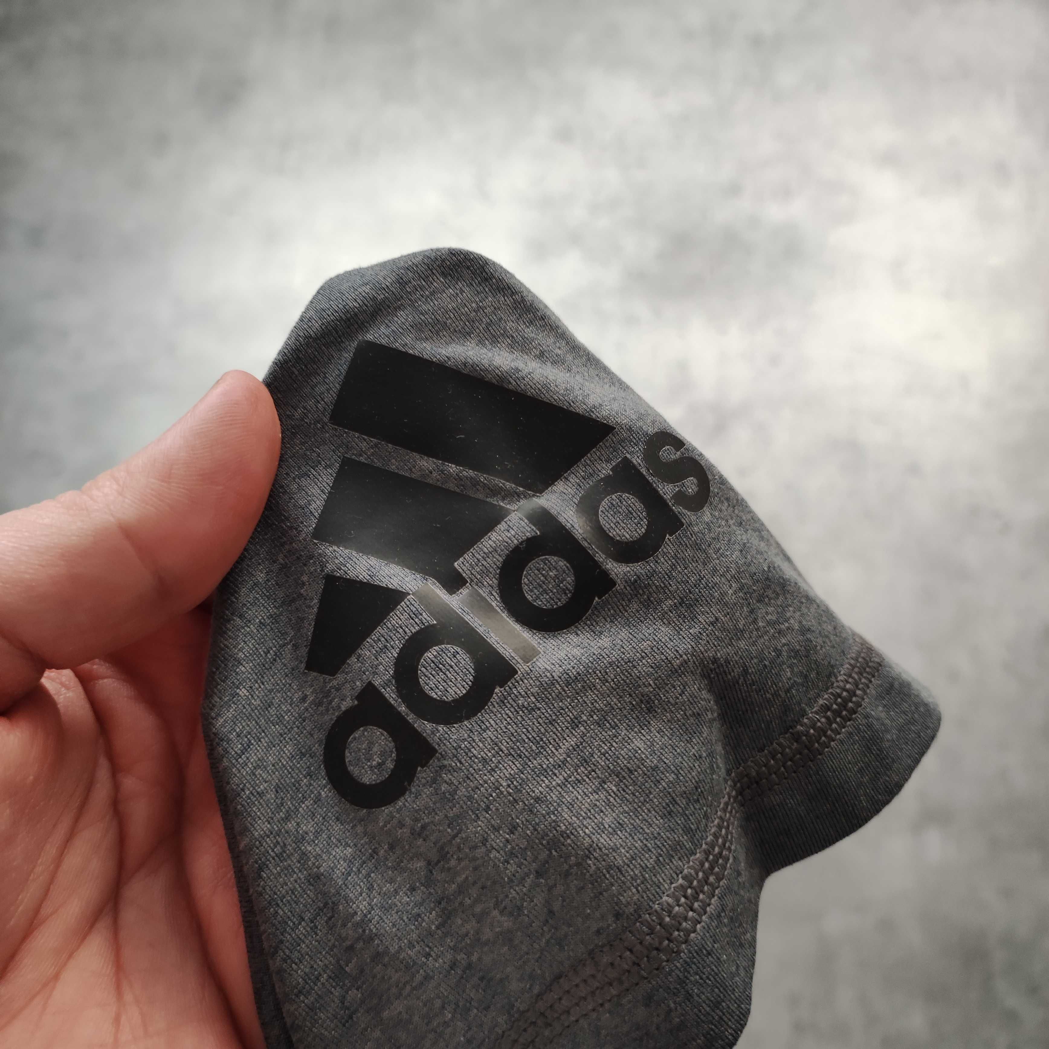 MĘSKA Koszulka PREMIUM Siłownia Bieganie Adidas ClimaCool Aero Szara