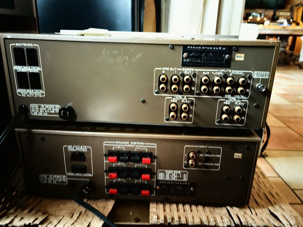 Wzmacniacz Marantz sm7 i sc7