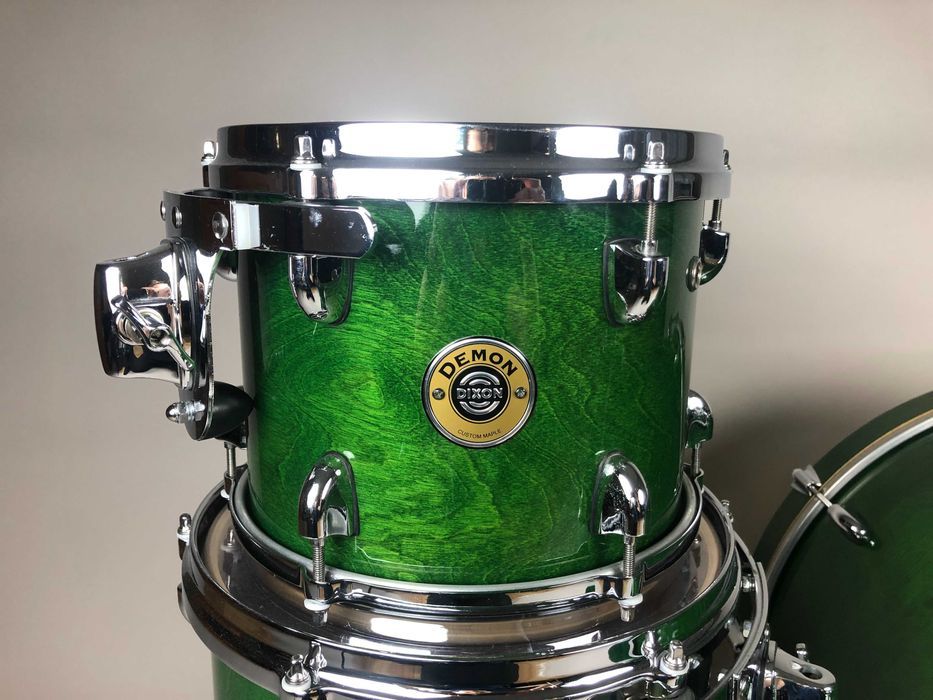 Dixon Demon Custom Maple 22/10/12/14 - Green Emerald Lacquer