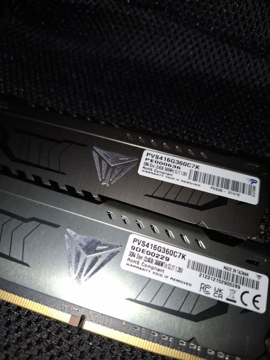 Pamięć RAM Patriot 16GB (2x8GB) 3600MHz CL17 Viper Steel