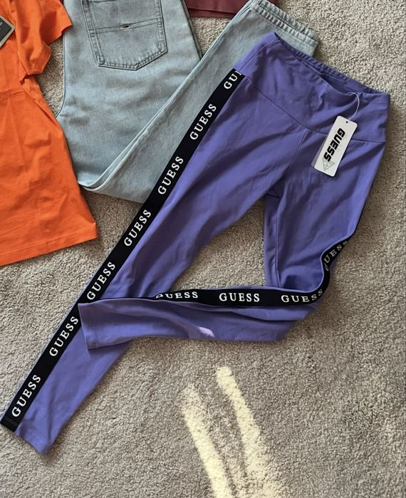 Noee legginsy Guees lampas logowanie oryginalne XS 34