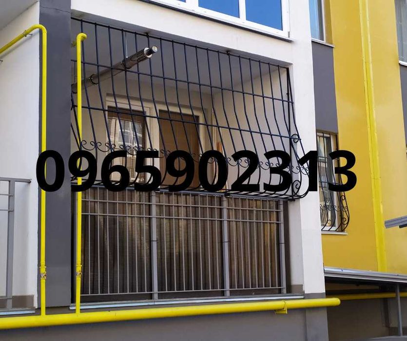 Металеві ґрати для вікон