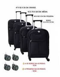 Conjunto de 4 malas de viagem