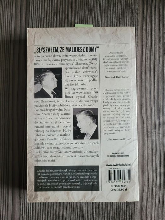 4647. "Słyszałem, że malujesz domy" Charles Brandt