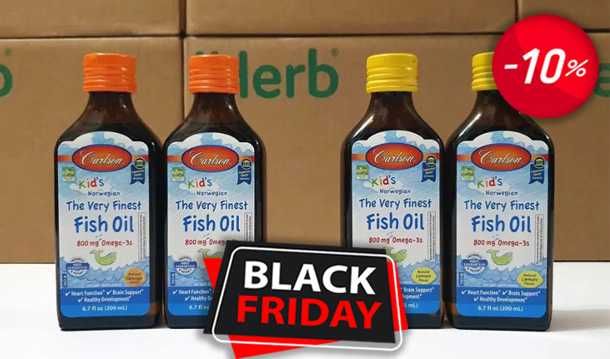 Carlson Labs, натуральний риб'ячий жир для дітей, дитяча Омега 3 200мл