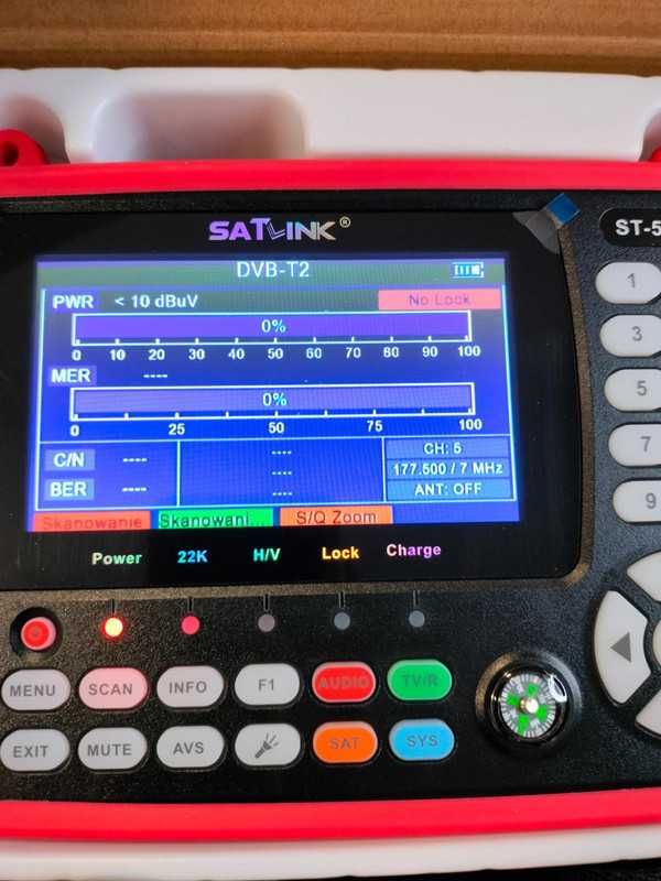 Miernik sygnału cyfrowego HD DVB-S2/T2/C ST-5150