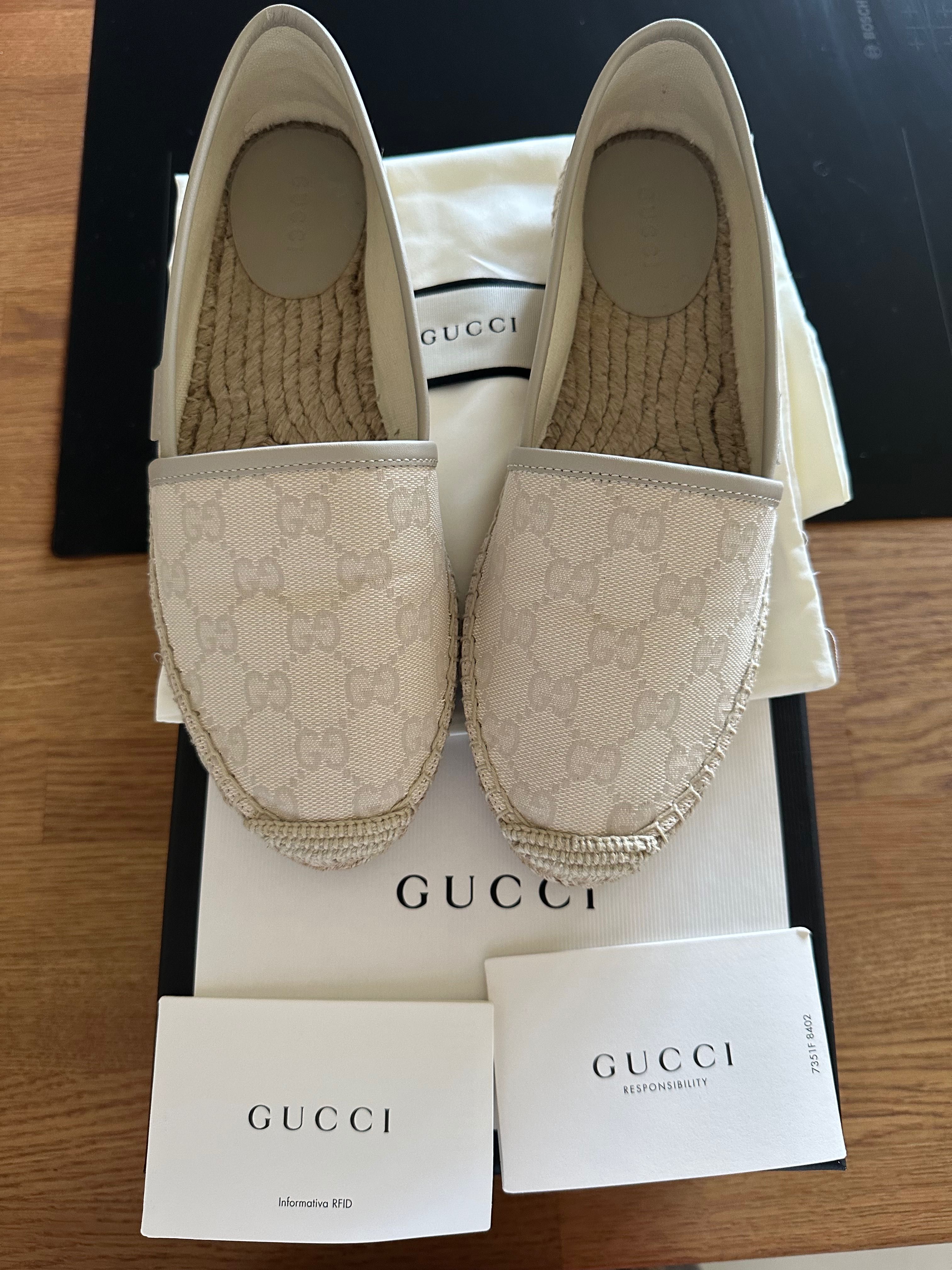 Espadryle Gucci oryginalne