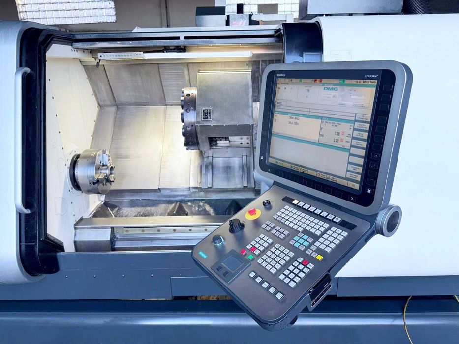 Tokarka CNC DMG GILDEMEISTER NEF 600 V3 napędzane narzędzia |z Niemiec