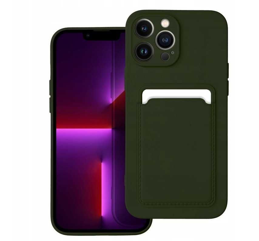 CARD CASE do IPHONE 13 Pro Max + szkło