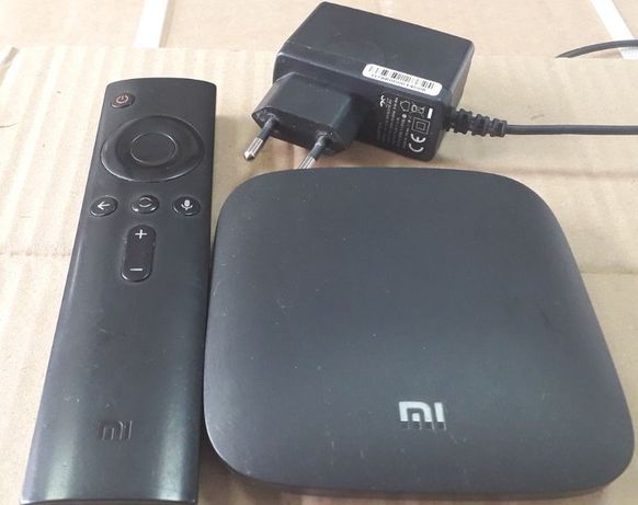 Android SmartTV Xiaomi 4К Mi Box3 2/8GB(MDZ-16-AB) международная верси