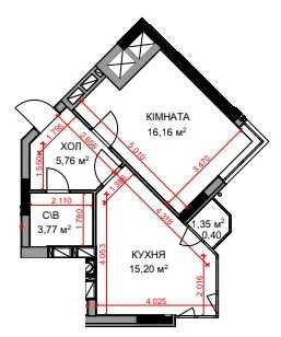 Найкраща 44000$ на 2 му поверсі