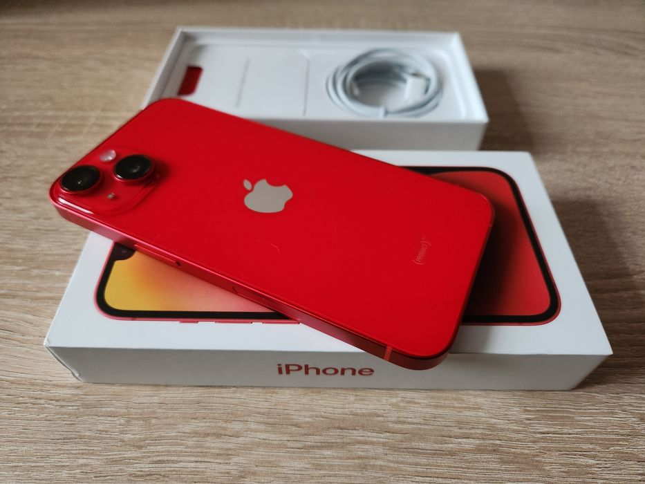 Apple iPhone 14 128GB RED Идеал