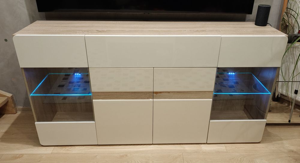 Komoda podświetlana 180x92x41