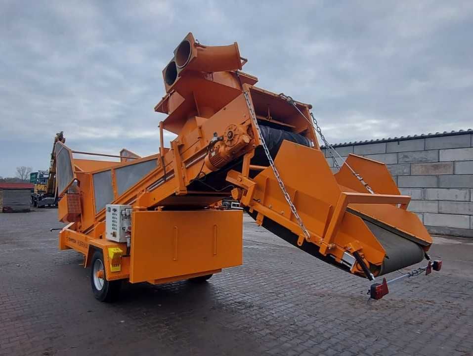 Separator ciśnieniowy KOMPTECH HURRIKAN przesiewacz