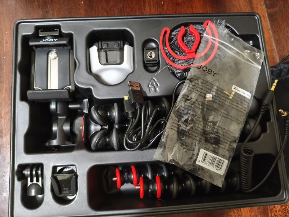 Gorillapod Mobile Vlogging Kit | Комплект для блогерів з мікрофоном і
