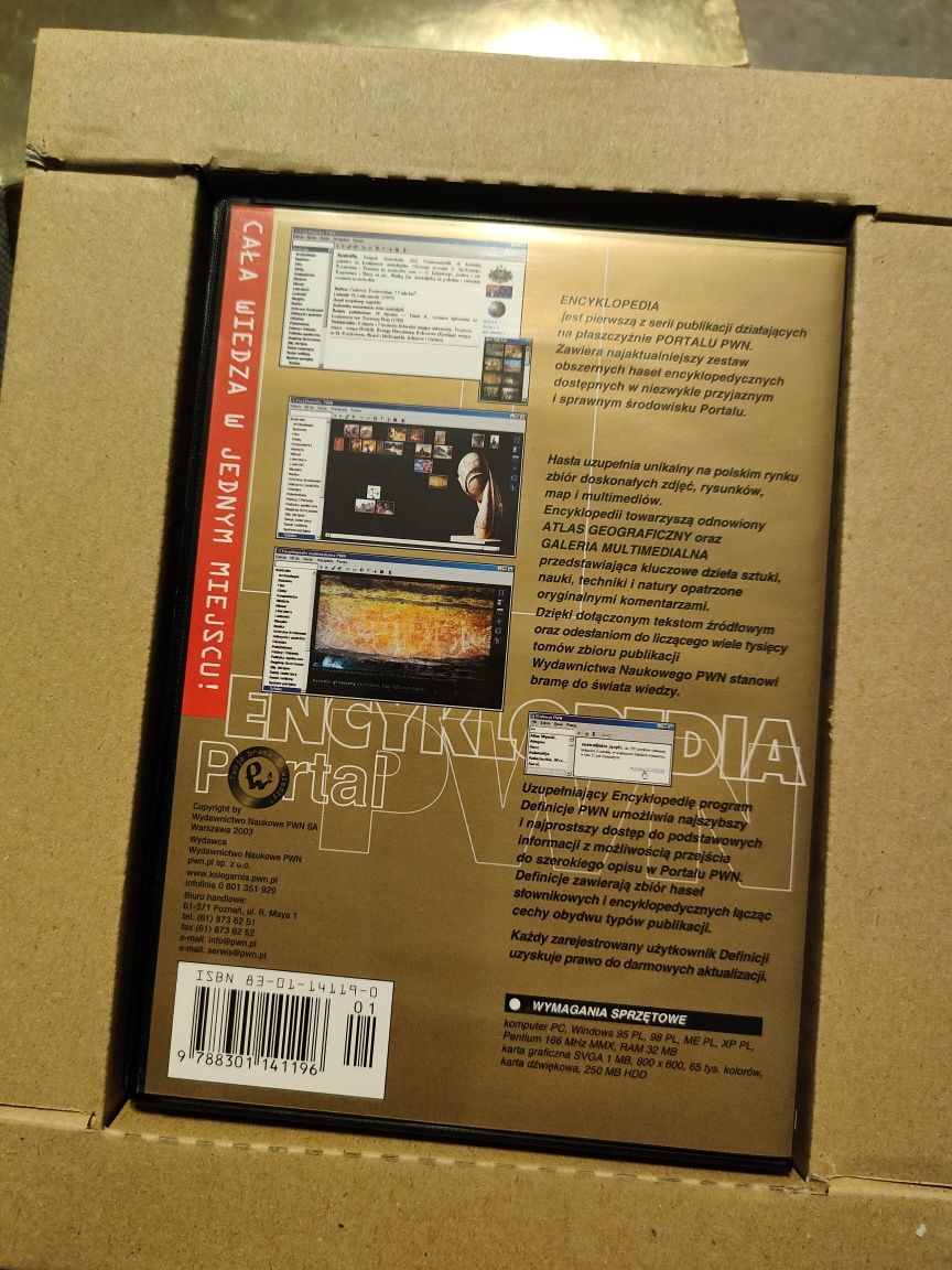 Płyty CD Encyklopedia PWN edycja 2004 3cd