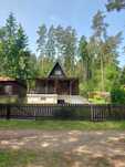 Domek letniskowy nad jeziorem, prywatny pomost.