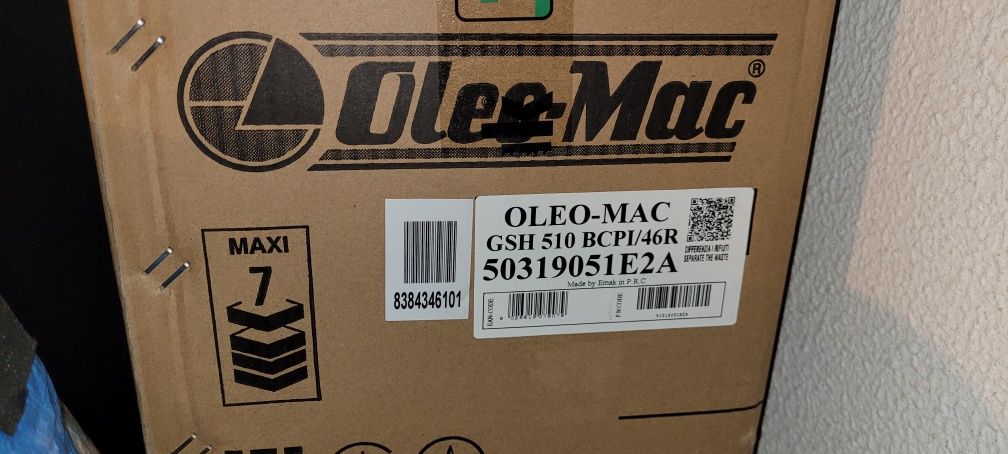 Motosserra a gasolina OLEO-MAC GS (NOVA)H510 51CC
